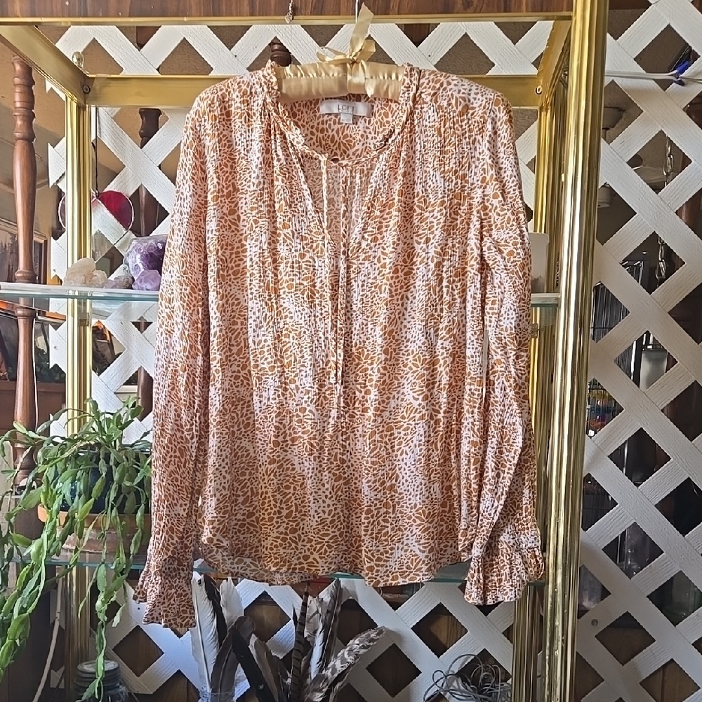 Women's Boho Hippy Chic Blouse Size XS-FC